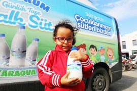 Bodrum Belediyesi’nden 2-5 yaş arası çocuklara ücretsiz Halk Süt..