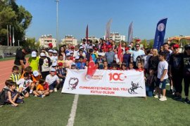 100’e yakın sporcu öğrenci birinci olmak için yarıştı