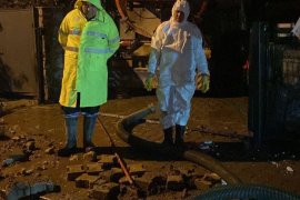 MUSKİ Ekipleri Yağmur Mesaisinde