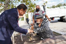 Yangın mağduru çiftçilere 78 ton tohum desteği