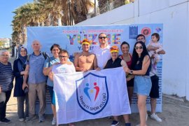 Milaslı Otizmli Gençlerden Kuşadası Açık Su Yüzme Yarışında Büyük Başarı