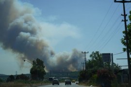 Başkan Tokat: “Yangın 2 mahalleyi tehdit ediyor”