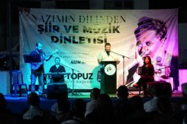‘Nazım’ın Dilinden Şiir ve Müzik Dinletisi’ Bafa Mahallesi’ndeydi