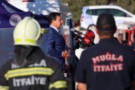 Bodrum’da Yeni İtfaiye Hizmet Binası Törenle Açıldı