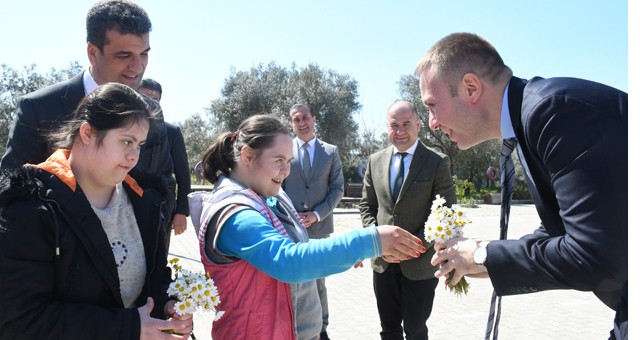 Kaymakam Böke, 21 Mart Down Sendromlular Günü farkındalık etkinliğine katıldı