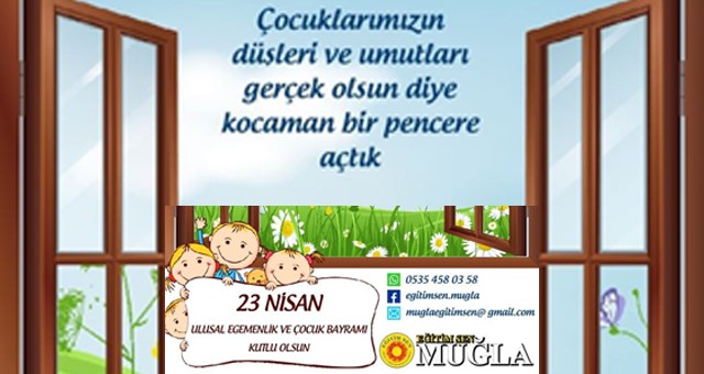 Eğitim Sen'den 23 Nisan etkinliği;