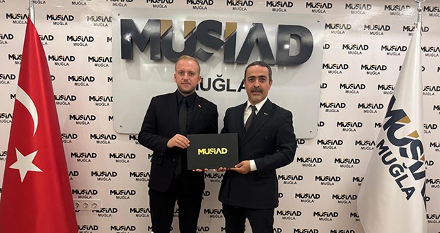 MHP Muğla İl Başkanı Burak Demirel’den MÜSİAD Muğla Şubesi’ne Ziyaret