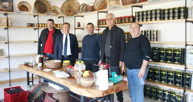 MİTSO Bafa'daki zeytin ve zeytinyağı üreticilerine bolluk ve bereket diledi.