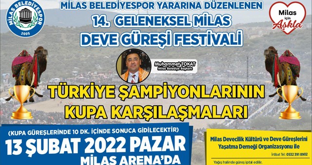 Başkan Tokat’tan Deve Güreşi Festivali’ne davet