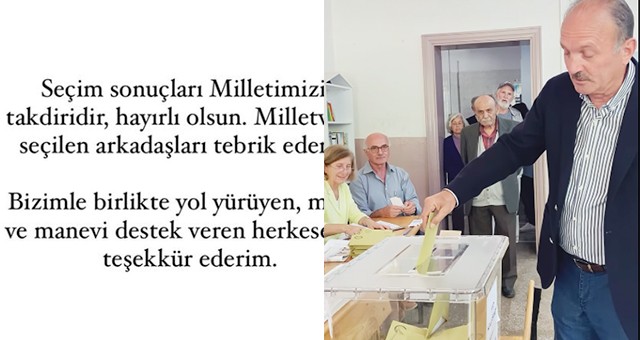 Saatcı'dan seçim sonrası ilk açıklama