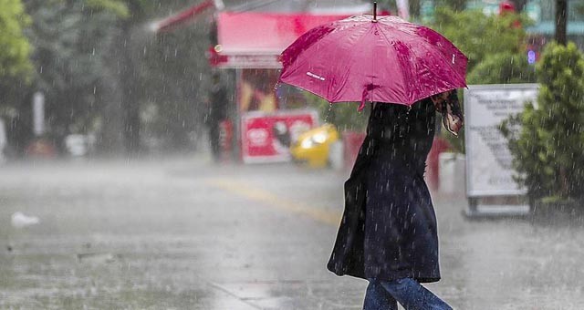 Meteorolojiden sağanak yağış uyarısı..