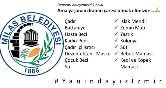 Şimdi yardımlaşma zamanı