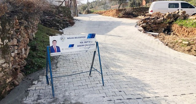 Kırsal mahalleler modern yollara kavuşuyor