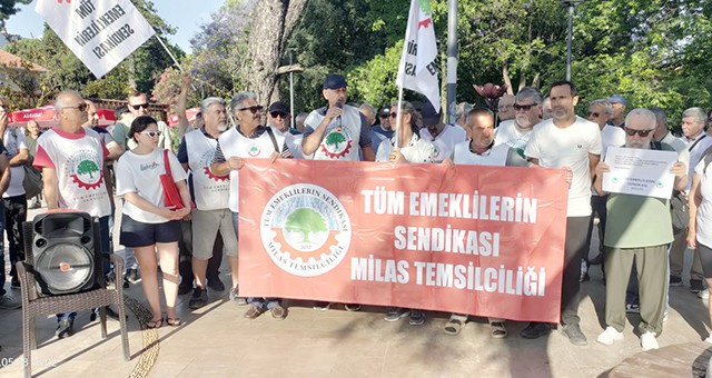 Tüm Emeklilerin Sendikası Milas Şubesi’nden Sert Tepki: “Faşizme Karşı Durmak İnsanlık Görevidir”