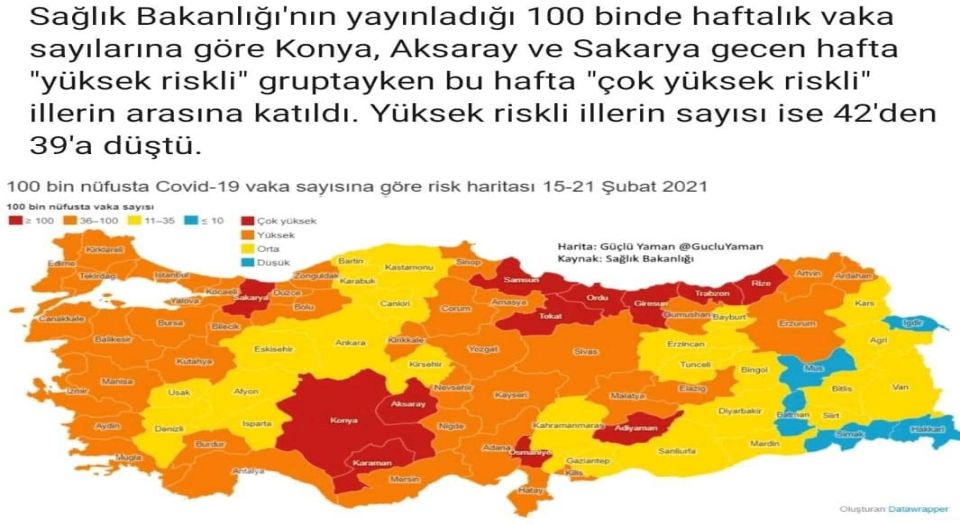 Aksaray Haritada Yeniden Kızardı (Özel Haber)