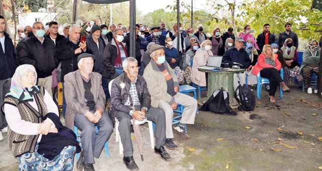 Yangın mağduru köylülerin zeytin tarlalarına kamulaştırma şoku