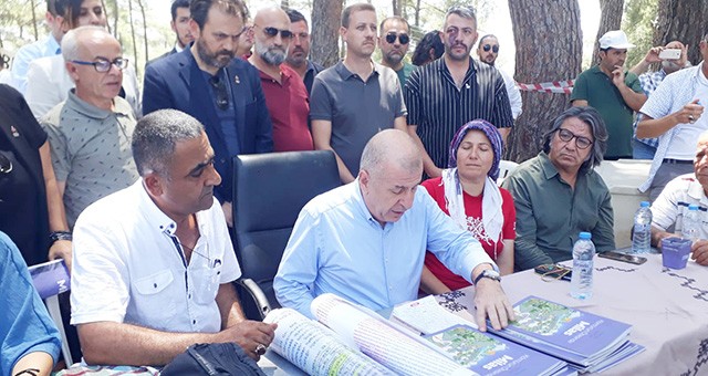 Ümit Özdağ Akbelen Ormanı'ndan Limak'a seslendi: “Tarihe bununla geçmeyin, burasını ölüm vadisi yapmayın”