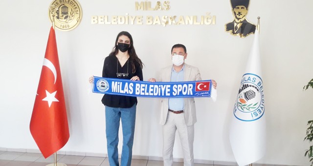 Milli Sporcu, Başkan Tokat’ı ziyaret etti