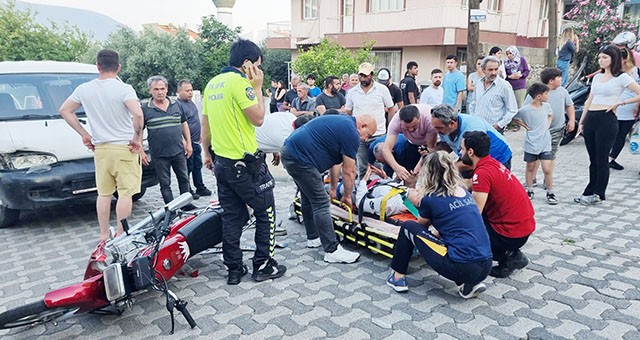 Gümüşkesen Caddesi’nde kaza: 1’i ağır 2 yaralı