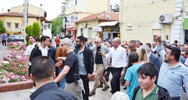 Cumhurbaşkanı Adayı İnce Milas’ı ziyaret etti