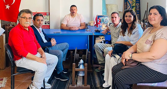 Muğla Büyükşehir Belediyesi’nden Milas Yörük Türkmen Kültür Derneği’ne Ziyaret