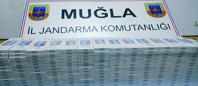 2 bin 500 paket kaçak sigara yakalandı