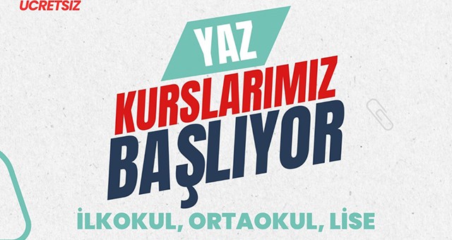 Milas Belediyesi Yaz Kursları İçin Kayıtlar Başlıyor