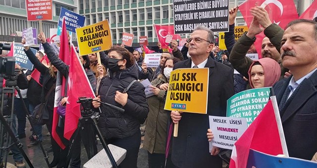 Girgin: “Staj SSK başlangıcı olsun!”