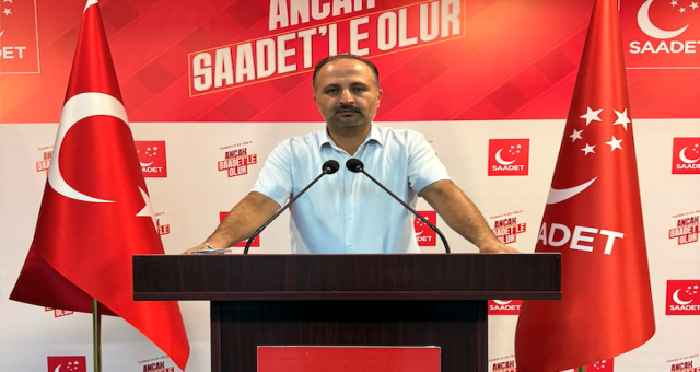 Saadet Partisi Muğla İl Başkanı Cebrail Tümenci: “Turizm cenneti Muğla’da bile yüzler gülmüyor”