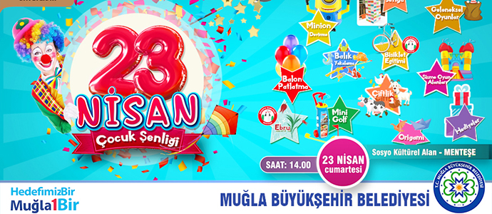 ‘23 Nisan Şenliği’ne davet