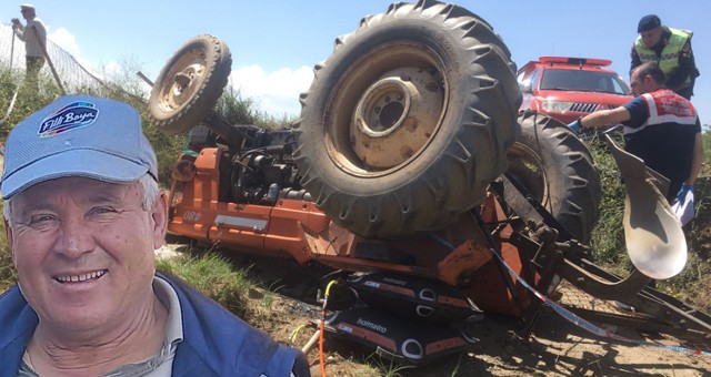 Traktör devrildi: Sürücü hayatını kaybetti
