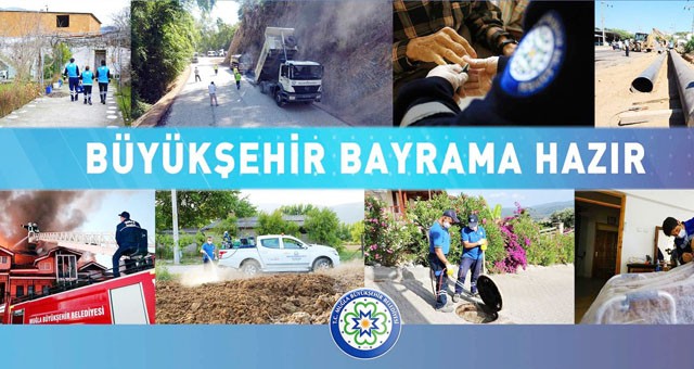 Büyükşehir Ekipleri Bayram Tatilinde Görev Başında