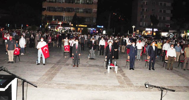 “15 Temmuz Demokrasi ve Milli Birlik Günü” anıldı