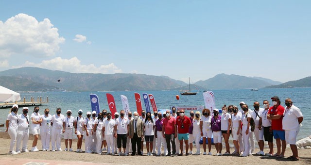 Açık su milli takım seçmesi ve Türkiye Şampiyonası yarışları başladı