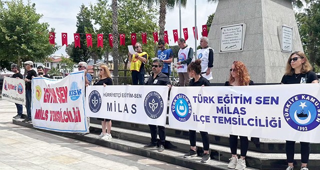 Eğitim Sendikaları Şiddete Karşı İş Bıraktı: “Ölmek Değil Yaşamak İstiyoruz”