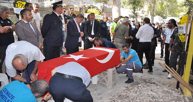 Muğla Vali Yardımcısı Yıldız son yolculuğuna uğurlandı 