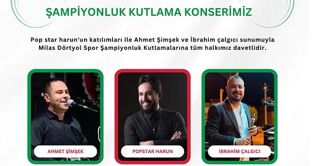 Dörtyol Spor Şampiyonluk Coşkusuna Hazırlanıyor