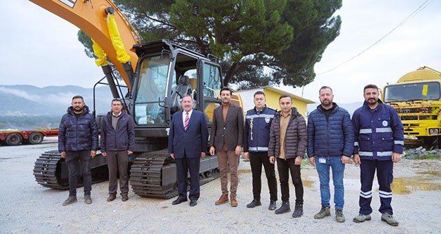 Ekskavatör Araç Filosuna Katıldı