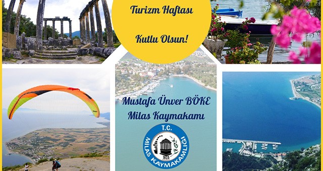 Kaymakam Böke Turizm Haftası’nı Kutladı