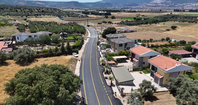 Milas Menteş Yolu Hazır, Hizmete Girdi..