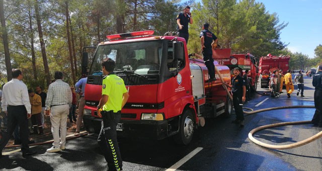 “Muğla Büyükşehir Belediyesi Tüm Birimleriyle Yangın Bölgesinde Görev Aldı”