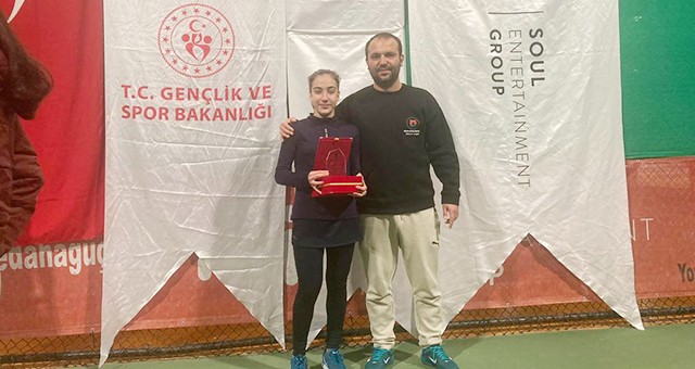 Muğla’nın İlk Milli Takım Tenis Sporcusu Akdemir Oldu