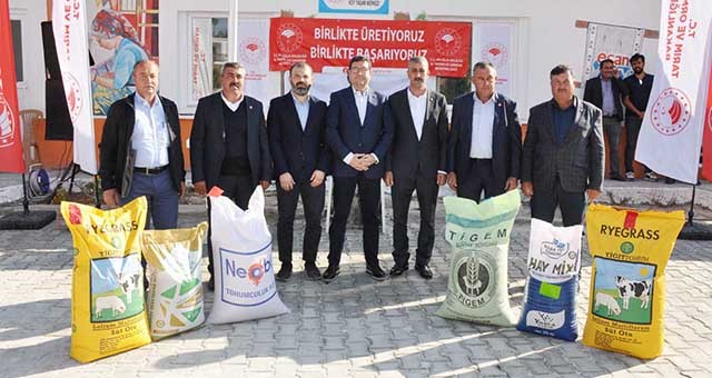 64 ton sertifikalı tohum dağıtıldı