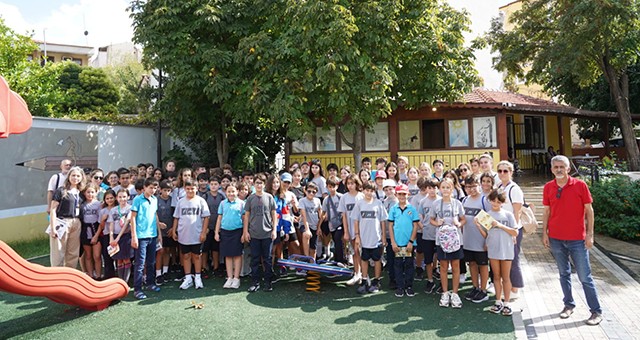 Öğrencilerden Turhan Selçuk Karikatürlü Park’a ziyaret