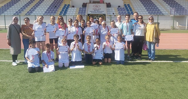 Birinci bölge atletizm yarışmaları yapıldı