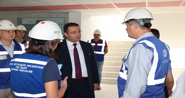 Menteşe’de Devam Eden Yatırımlar Yerinde İncelendi