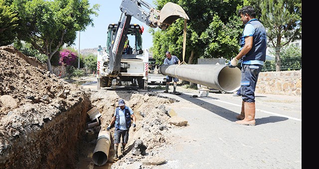 Akyarlar Kemer mevkiine ek içme suyu sağlandı