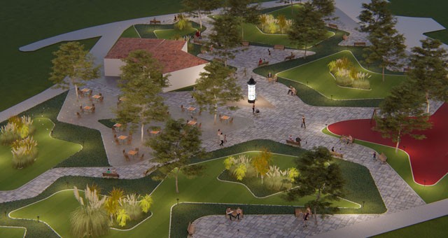Büyükşehir Belediyesi 2000 derneği parkını yeniliyor
