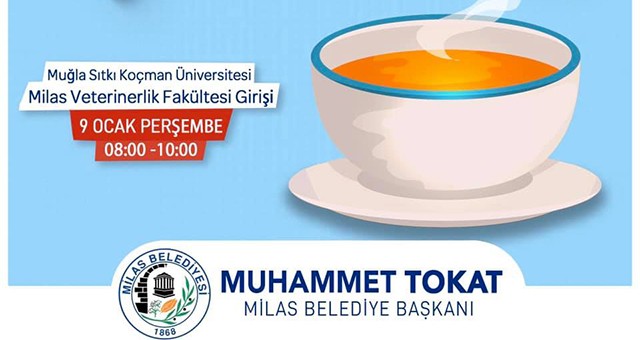 Üniversite öğrencilerine çorba ikram edilecek