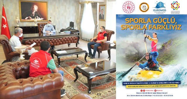 Milaslı Gençler için “Sporla Güçlü, Sporla Farklıyız” projesi